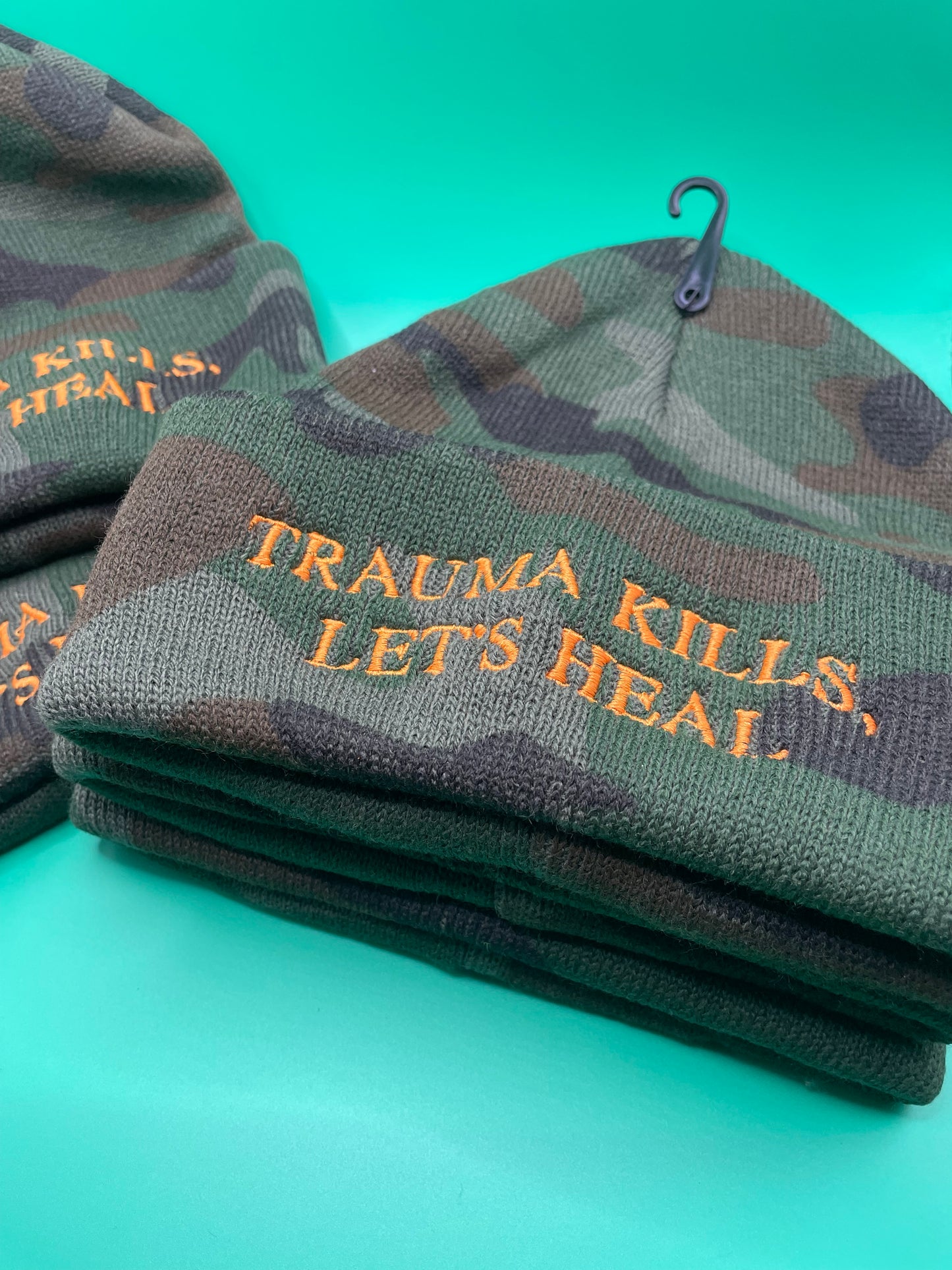 Trauma Kills, Let’s Heal Beanie